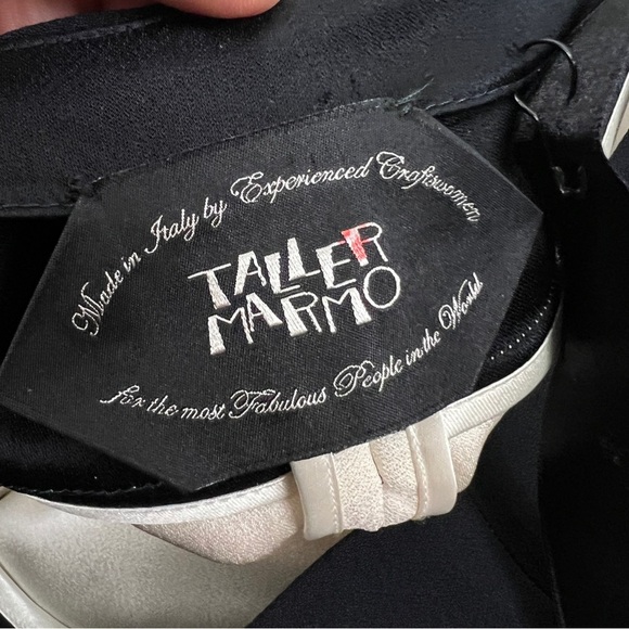 Taller Marmo Largo Mar Striped Crepe Flared Pants - Picture 8 of 11